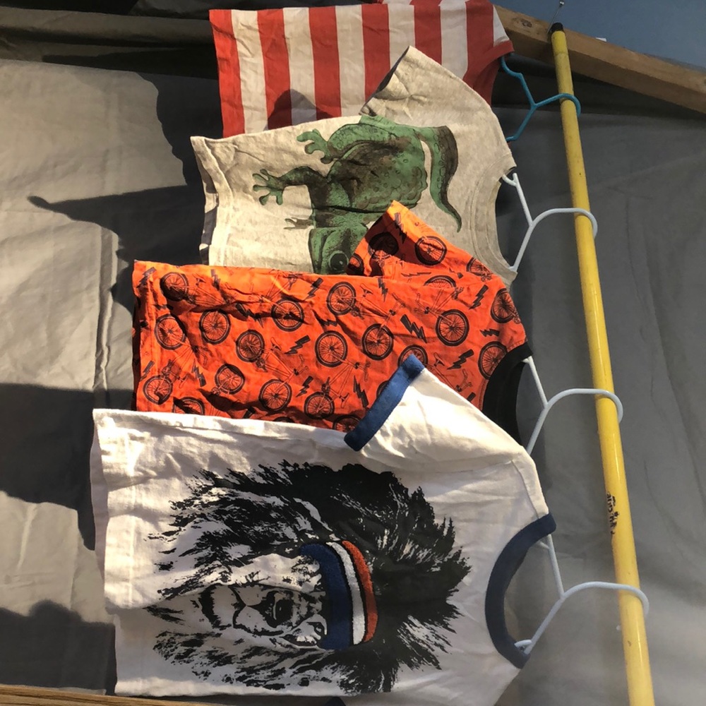 Four boys t-shirts (package deal)